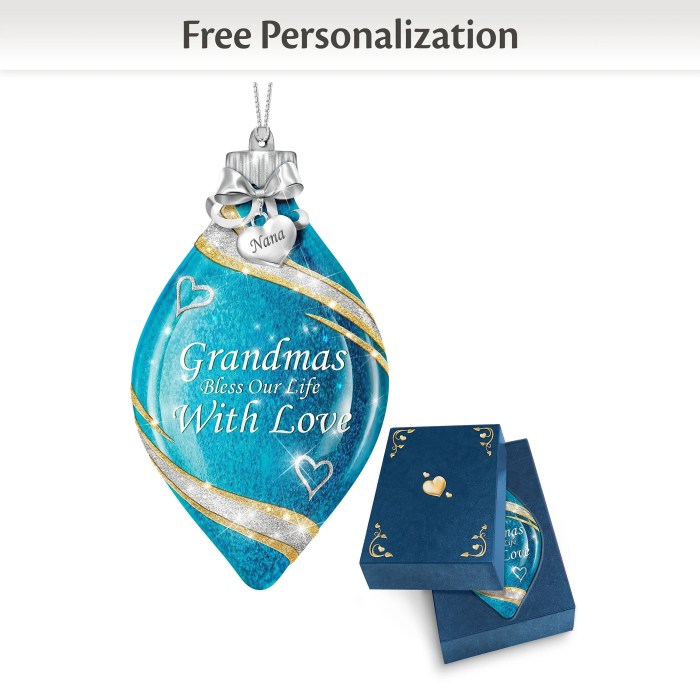 Grandmother's first christmas ornament