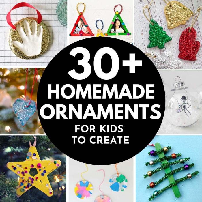 Childrens christmas ornament crafts