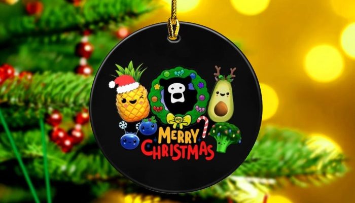 Hey Bear Christmas Ornament Festive Fun