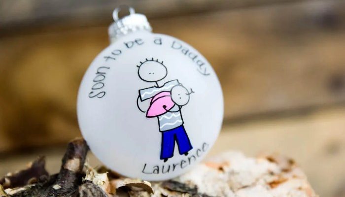 Daddy To Be Christmas Ornament A Gift Guide