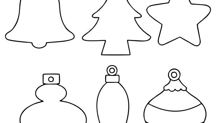 Felt Christmas Tree Ornament Templates A Festive Craft Guide